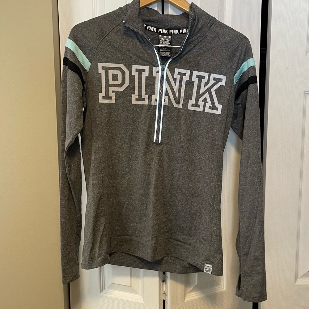 PINK Quarter Zip Pullover